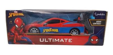 Carrinho Controle Remoto Homem Aranha Ultimate Candide