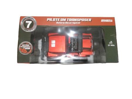 Carrinho de Controle Remoto - Garagem SA - Transposer - 7 Funções - Candide