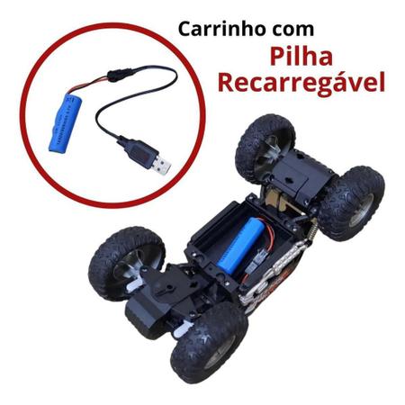 Carrinho controle remoto 4x4 bw192 bateria recarregavel - Importway -  Carrinho de Controle Remoto - Magazine Luiza