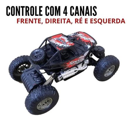 Carrinho controle remoto 4x4 bw192 bateria recarregavel - Importway -  Carrinho de Controle Remoto - Magazine Luiza