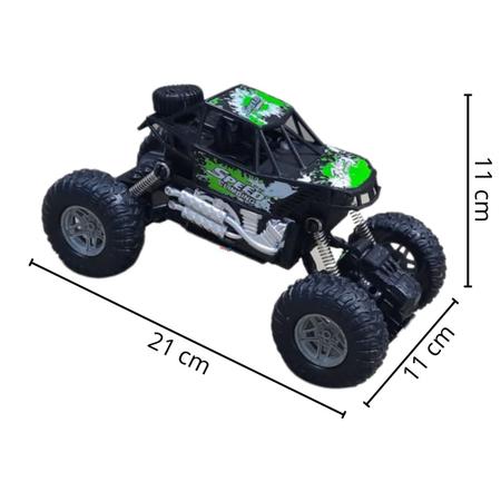 Carrinho Controle Remoto 4x4 Verde, Importway