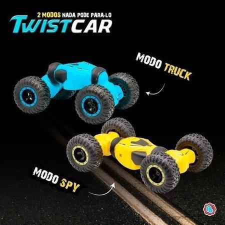 Carrinho Controle Remoto 4X4 Monster TRUCK Twistcar Gira RC - Polibrinq -  Carrinho de Controle Remoto - Magazine Luiza