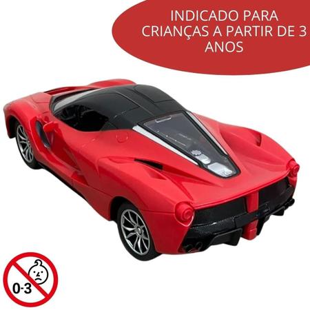 Carrinho Controle Remoto 1:16 Importway Com Luzes Amarelo