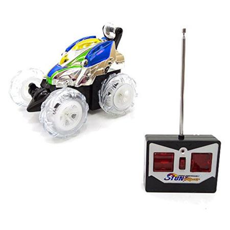 Carrinho Controle Remoto Maluco 360° Com Luz Brinquedo Infantil