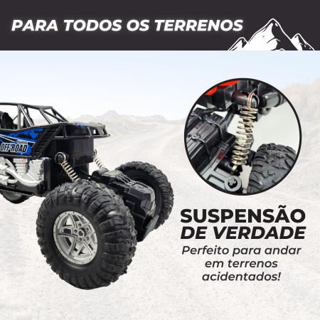 Carrinho Controle Remoto 4x4 Off Road Top De Linha - Toys e Toys - Carrinho  de Controle Remoto - Magazine Luiza