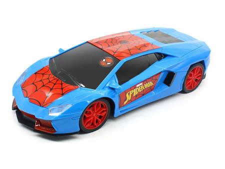 Carrinho Controle Remoto Homem-Aranha Volante Pedal Candide