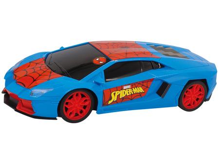 Carro de Controle Remoto Homem-Aranha Spiderman Candide 5845 - Carrinho de Controle  Remoto - Magazine Luiza