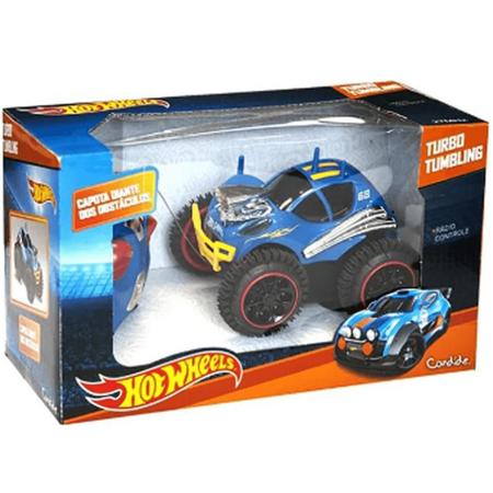 Hot Wheels Carro de Controle Remoto Rush - Candide Brinquedos 