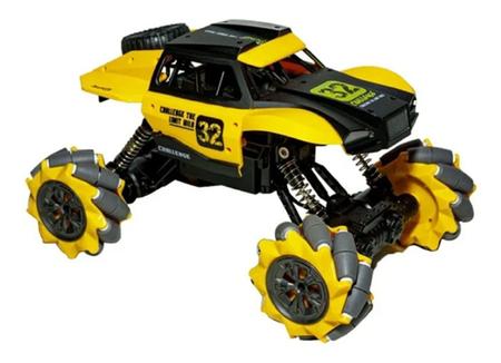 Carro De Controle Remoto Monster Truck Recarregável 4x4