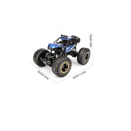 Imagem de Carrinho Controle Remoto  Recarregável  OFF Road 4X4 Rock Crawler AZ