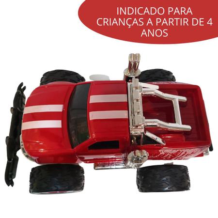 Carrinho com Controle Remoto Caminhonete BW027PR Sem Bateria - Prata