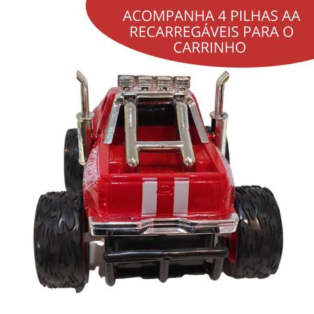 Carrinho com Controle Remoto Caminhonete BW027PR Sem Bateria - Prata