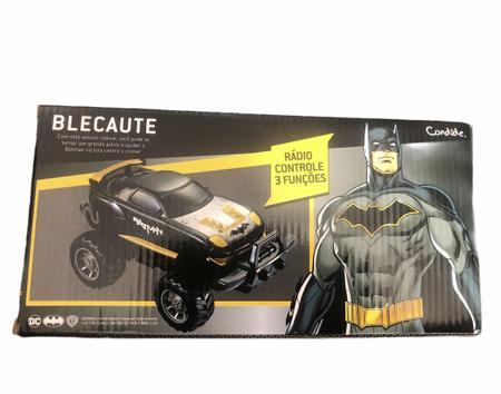 Carro de Controle Remoto Veículo de Ação Batman Rc 3 Funcoes