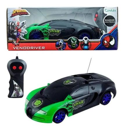 Imagem de Carrinho Controle Remoto Venodriver 3 Funções Marvel Candide