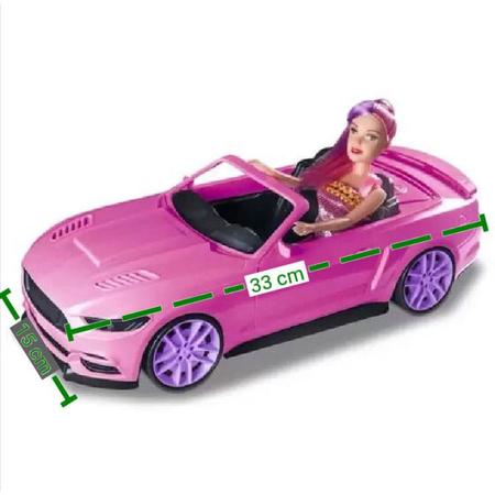 Barbie mustang cheap car