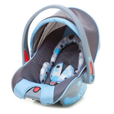 Imagem de Carrinho de Bebê Cosco Travel System Reverse até 15 Kg com Bebê Conforto Azul