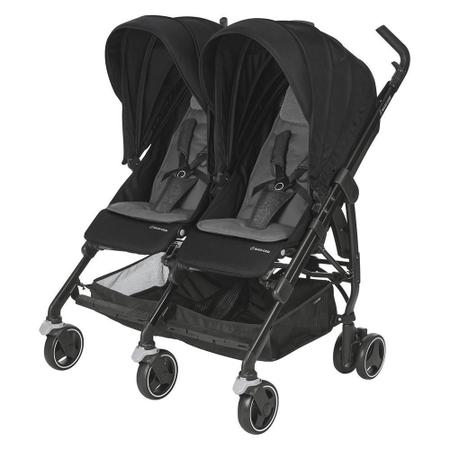 Imagem de Carrinho de Bebê Para Gêmeos Maxi-Cosi Dana For2 Nomad Black - IMP01374