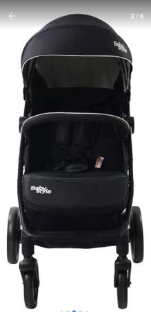 Imagem de Carrinho de Bebê Passeio Conforto Segurança 5 Pontos Assento Reclinável Capo Retratil - Baby Style