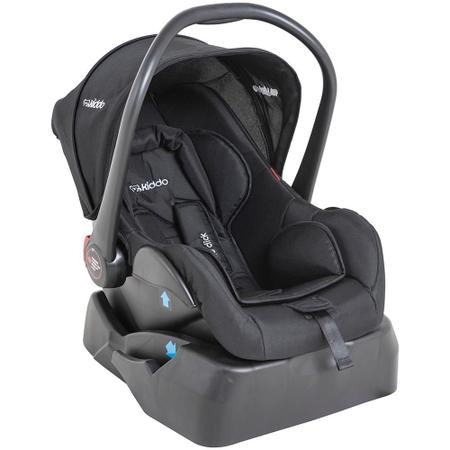 Imagem de Carrinho de Bebê Travel System Kiddo Prima Melange Grafite + Base