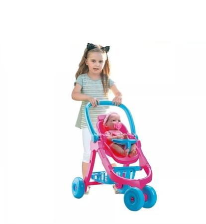 Imagem de Carrinho de Boneca 3 em 1 -  Divertoys