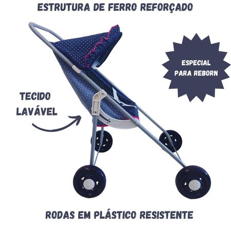 Bebé Reborn Mar 46 cm, Carrinhos de licença