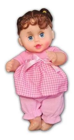 Imagem de Carrinho de boneca com boneca infantil