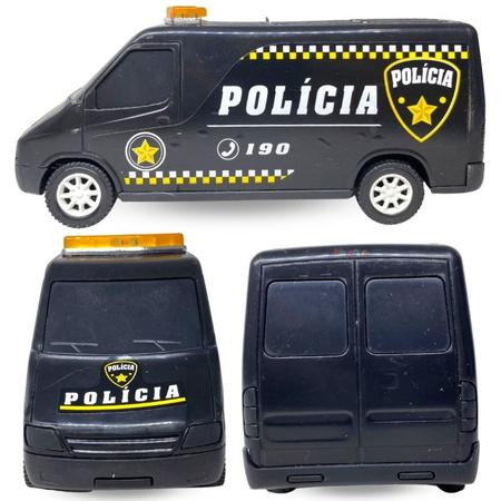 Imagem de Carrinho De Brinquedo Bombeiro Resgate Policia Ambulância
