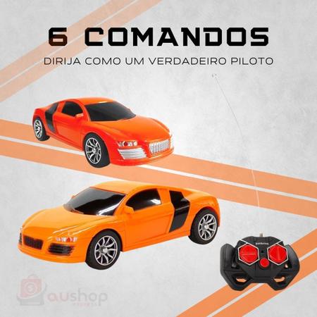 Brinquedo Carrinho Controle Remoto 6 Comandos Pilha Para Crianças Polibrinq  - Carrinho de Controle Remoto - Magazine Luiza