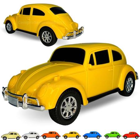 Imagem de Carrinho De Brinquedo Fusca Beetle 1970 Carro Antigo Classic F114