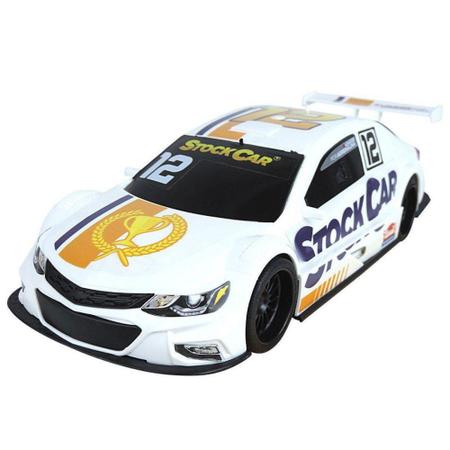 Carro de Corrida Stock Car Cruze Branco - 476 - Usual Plastic - Dorémi  Brinquedos