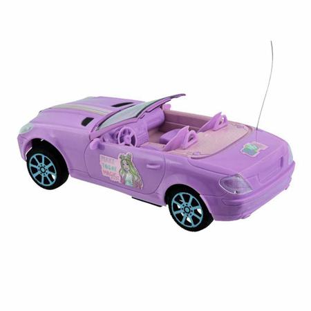 Carro De Controle Remoto Da Barbie Conversivel Boboleta Styl - Ri Happy