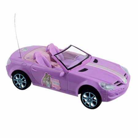 Carrinho De Brinquedo Controle Remoto Barbie Fashion Driver - N/A