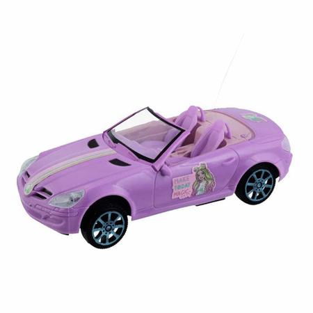 Carrinho Controle Remoto Barbie Menina Candide Frete Grátis