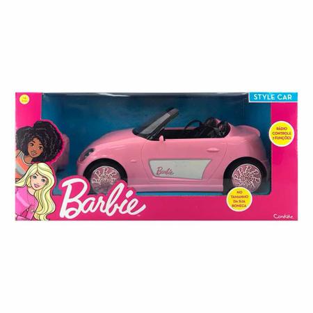 Carro da Barbie Controle Remoto Candide 1860 - Carrinho de Controle Remoto  - Magazine Luiza