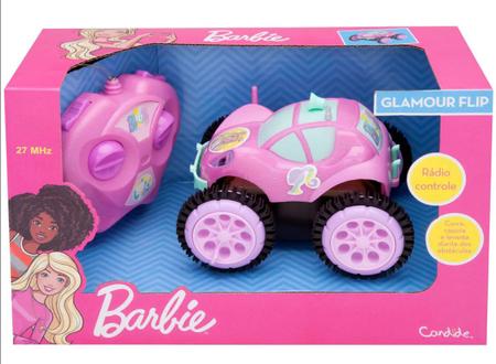 Carrinho Glamour Flip da Barbie com controle remoto! #carrinhodabarbie  #carrinhocontroleremotobarbie 