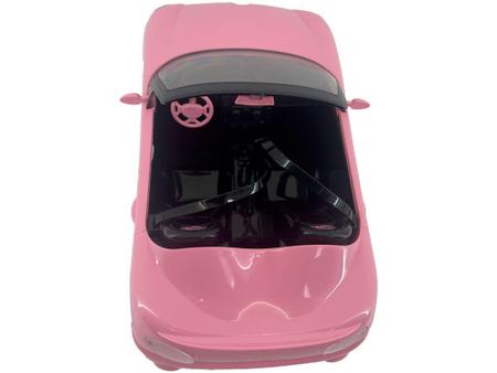 Carro controle remoto 7 funçoes Barbie style car Candide