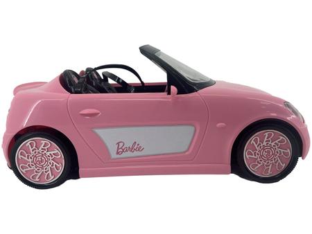 Carrinho de Controle Remoto Barbie Style Machine 3 Funções Candide Rosa