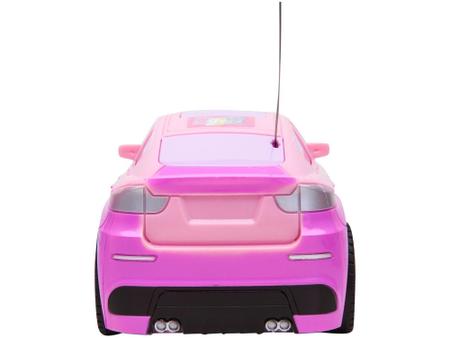 Carrinho de Controle Remoto 7 Funções Barbie Fabulous Car Candide | Brinquedo Barbie Candide