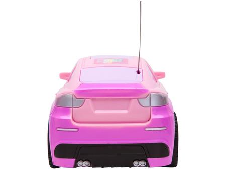 Carrinho De Controle Remoto Barbie Rosa 7 Funções Candide em Promoção na  Americanas