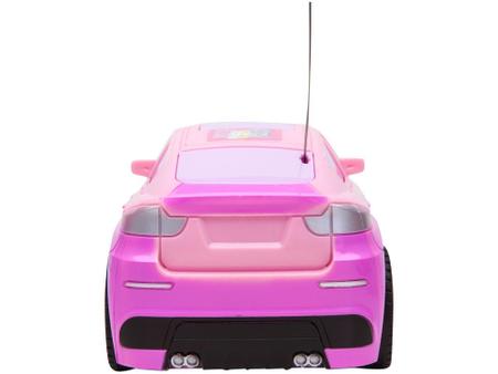 Carrinho de Controle Remoto Barbie Glamour Flip 3 Funções Candide 1851, Magalu Empresas