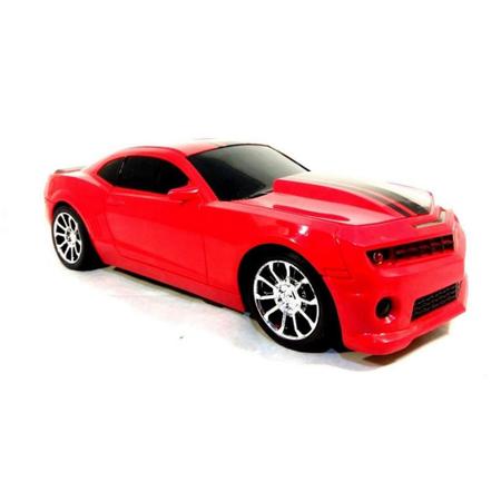 Brinquedo Carrinho Controle Remoto Camaro Possante Vermelho