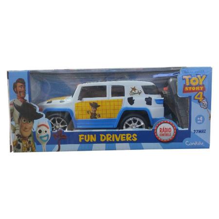 Imagem de Carrinho de Controle Remoto Candide Fun Drivers Toy Story