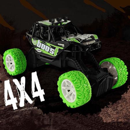 Imagem de Carrinho de Controle Remoto Carro 4x4 A Pilha Grande Boost Trip Off Road