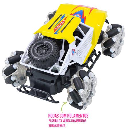 Carrinho Dublê Com 2 Controles, Sensor de Dedo, Articulado, Giro 360 de  Rotação, Bilateral e 4X4 WD+Acessorios - RC - Carrinho de Controle Remoto -  Magazine Luiza