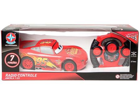 Carrinho de Controle Remoto Estrela - Rádio Controlado Cars 3 Disney Escala  1:14 - Carrinho de Controle Remoto - Magazine Luiza