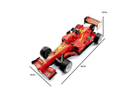 Carrinho Controle Remoto Formula1 Bateria Recarregável Racin - TRENDS  Brinquedos