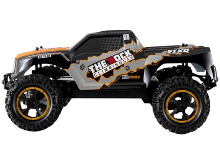 Brinquedo RC Carro Controle Remoto The Rock 7 Funcoes 3575