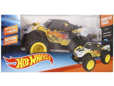 Carro com Controle Remoto Monster Truck Hot Wheels - Candide -  Submarino.com.br 