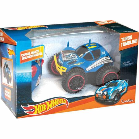 Carro De Controle Remoto Hot Wheels Speed Team Azul Candide