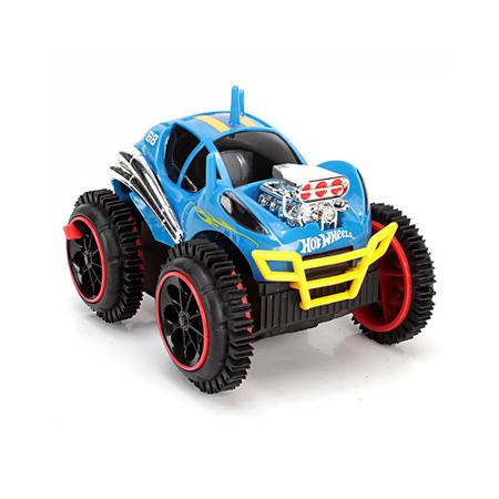 Carrinho Controle Remoto Turbo Tumbling Hot Wheels - Azul - Zaza Toys